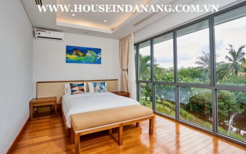 Ocean villa in Danang for rent, in Vietnam, in Ocean villas & resort, near the beach, Western architecture