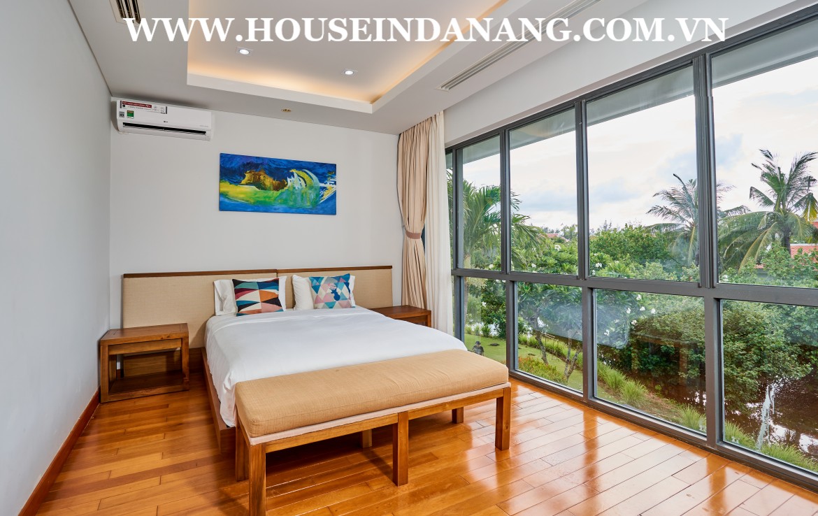 Ocean villa in Danang for rent, in Vietnam, in Ocean villas & resort, near the beach, Western architecture