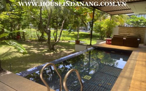 Ocean villa rental Danang in Ocean villas, Vietnam, three bedrooms, modern design