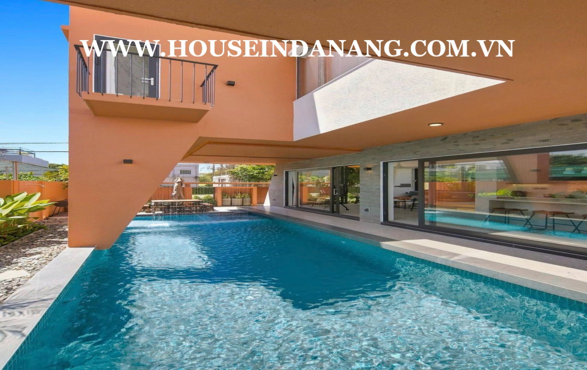 Luxury villa in Danang for rent near Thuan Phuoc bridge, in Vietnam, near the river