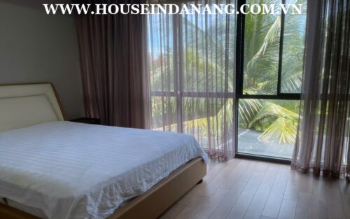 Ocean villa rental Danang in Ocean villas, Vietnam, three bedrooms, Western design, walking to the beach