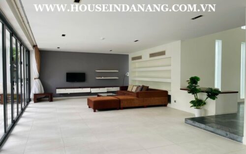 Danang golf villa rental in The Dune Residences, in Vietnam, Danang city, golf course view 3
