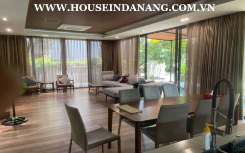 Ocean villa rental Danang in Ocean villas, Vietnam, three bedrooms, ưalking to the beach