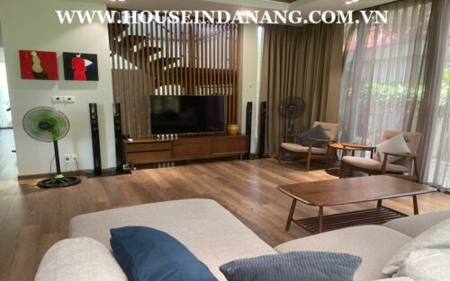 Ocean villa rental Danang in Ocean villas, Vietnam, three bedrooms, Western design 1