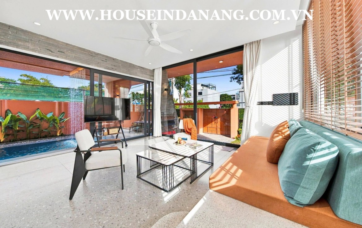 Luxury villa in Danang for rent near Thuan Phuoc bridge, in Vietnam, in the beachside 2