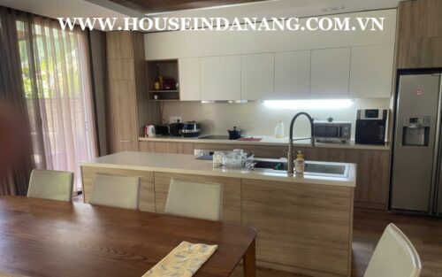 Ocean villa rental Danang in Ocean villas, Vietnam, three bedrooms, in the beachside