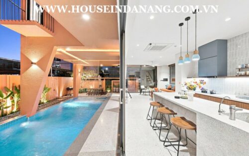 Luxury villa in Danang for rent near Thuan Phuoc bridge, in Vietnam, Western style