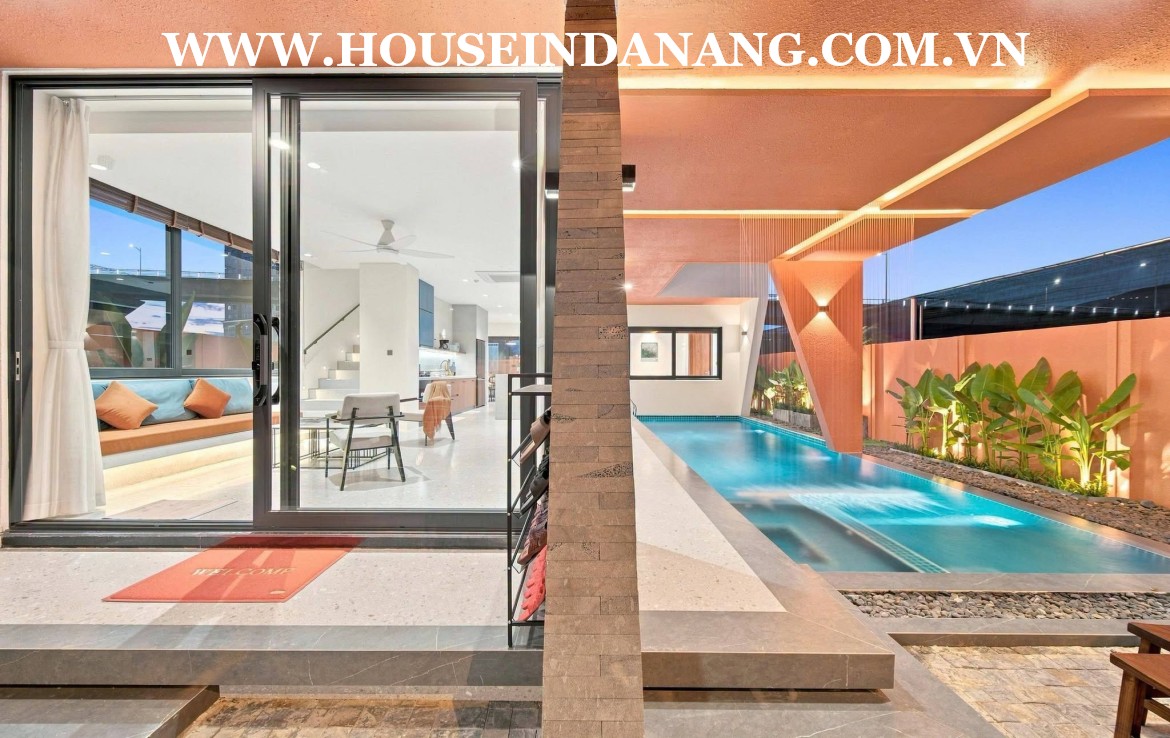 Luxury villa in Danang for rent near Thuan Phuoc bridge, in Vietnam, in the beachside 3