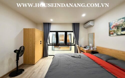 Da Nang beachside house for rent near the beach bay, in Vietnam, modern architecture