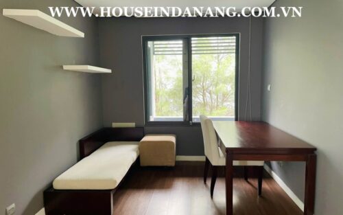 Danang golf villa rental in The Dune Residences, in Vietnam, Danang city, in the golf course residence, near the beach bay