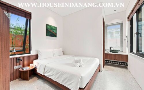 Luxury villa in Danang for rent near Thuan Phuoc bridge, in Vietnam, in the beachside, Western style