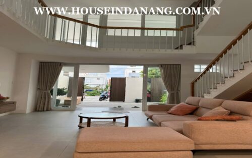 Nice house for rent Danang in FPT residential area, in Danang city, Vietnam, near the beach