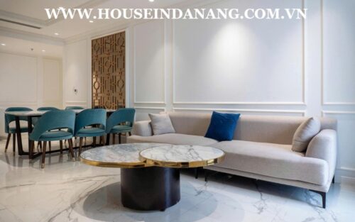 Hilton apartment rental Danang in the city center, in Bach Dang Complex, modern style, riverview 1