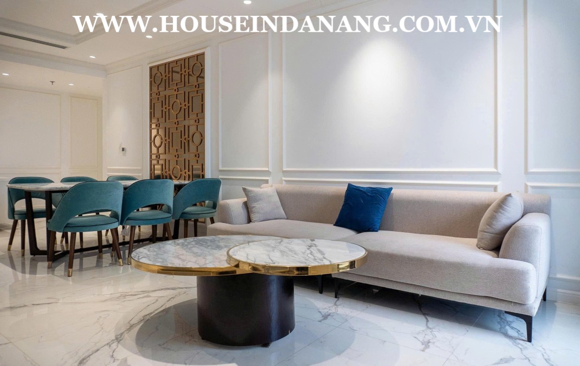 Hilton apartment rental Danang in the city center, in Bach Dang Complex, modern style, riverview 1