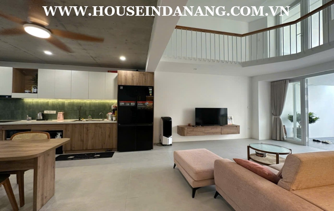 Nice house for rent Danang in FPT residential area, in Danang city, Vietnam, green style