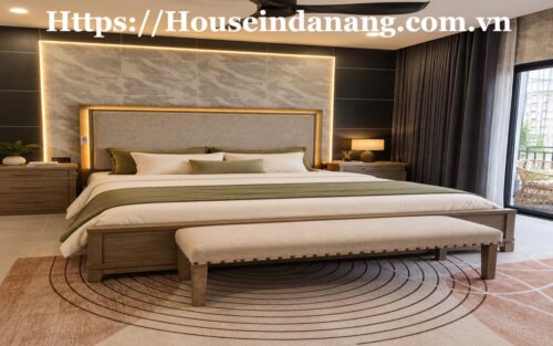 Luxury villa for rent Danang near My Khe beach, in Vietnam, Western design 2