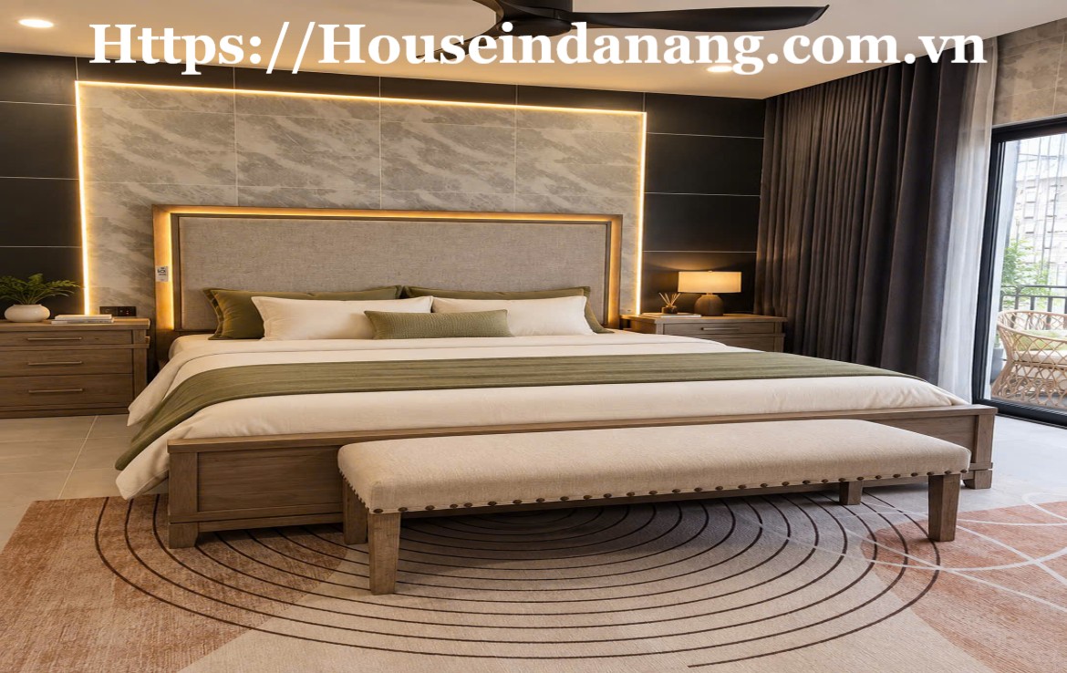 Luxury villa for rent Danang near My Khe beach, in Vietnam, Western design 2