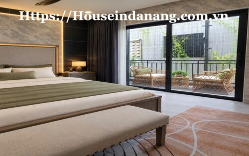 Luxury villa for rent Danang near My Khe beach, in Vietnam, Western design, near My Khe beach
