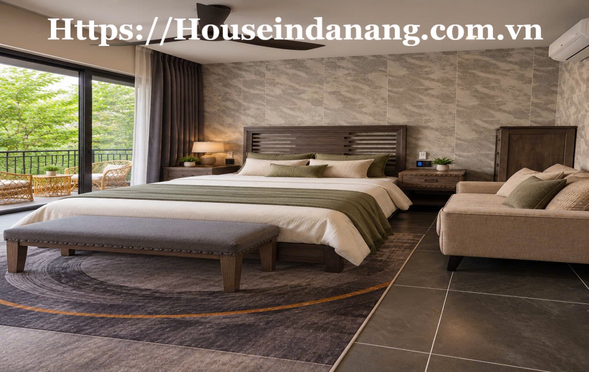 Luxury villa for rent Danang near My Khe beach, in Vietnam, Western design 2