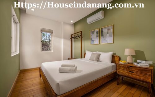 Luxurious villa for rent Danang near My Khe beach bay, in Vietnam, walking to the beach, modern design 2