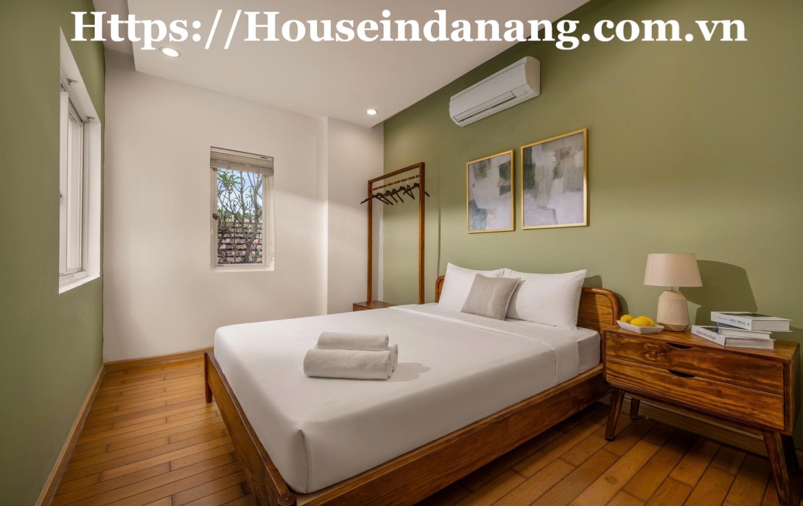 Luxurious villa for rent Danang near My Khe beach bay, in Vietnam, walking to the beach, modern design 2