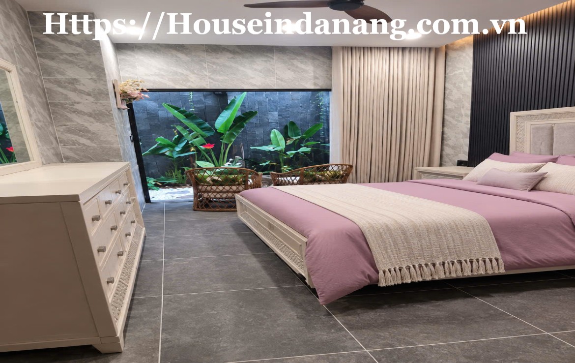 Luxury villa for rent Danang near My Khe beach, in Vietnam, Western design, near My Khe beach bay 2