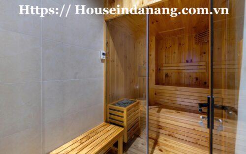 Luxurious house for rent Danang, near My Khe beach, in Vietnam, walking to the beach