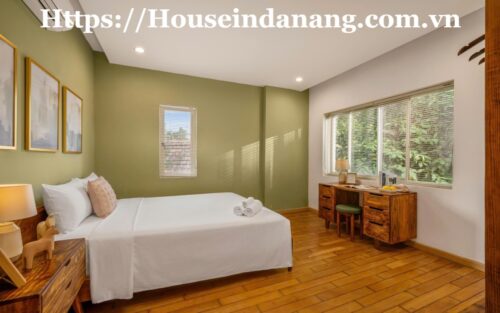 Luxurious villa for rent Danang near My Khe beach bay, in Vietnam, walking to the beach 5
