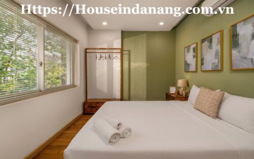 Luxurious villa for rent Danang near My Khe beach bay, in Vietnam, near the beautiful beach bay
