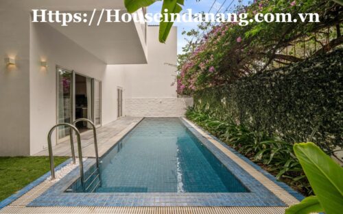 Luxurious villa for rent Danang near My Khe beach bay, in Vietnam