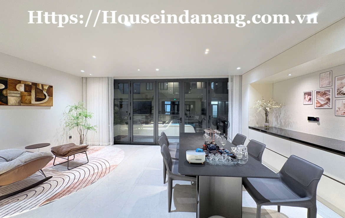 Luxury house rental Danang in Elysia Complex, in Vietnam, modern quality
