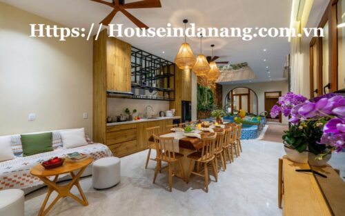 Luxurious house for rent Danang, near My Khe beach, in Vietnam, in the beachside 1