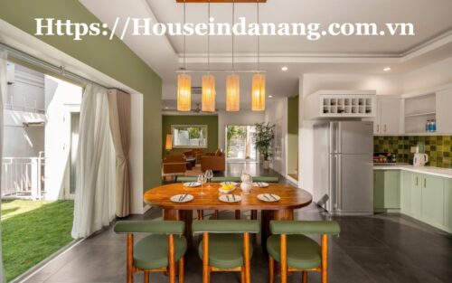 Luxurious villa for rent Danang near My Khe beach bay, in Vietnam, Western style