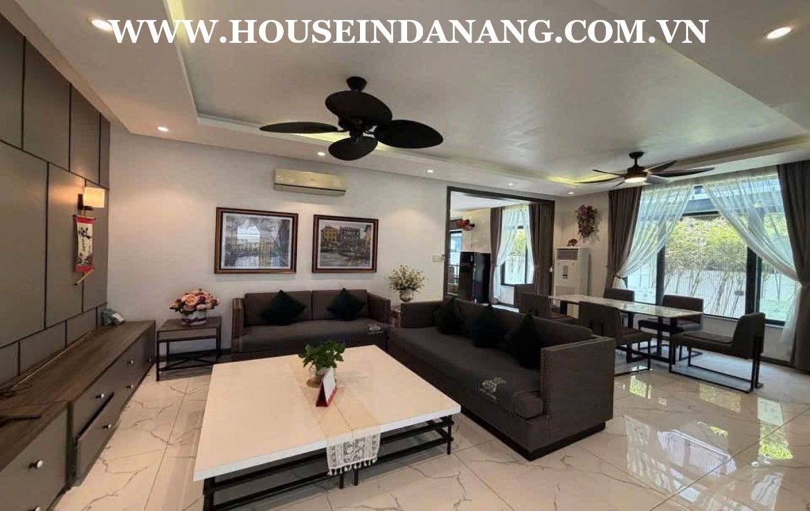 Luxury villas rental Danang in Euro village, Vietnam, Son Tra district, four bedrooms