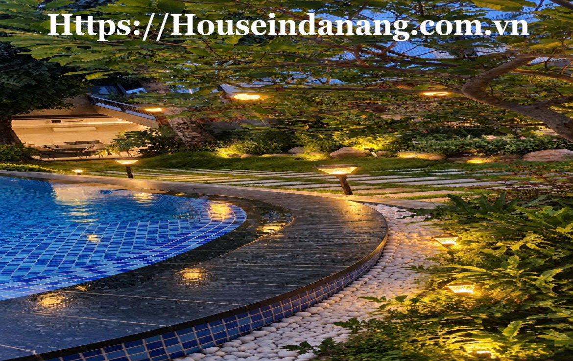 Luxury villa for rent Danang near My Khe beach, in Vietnam, Western design, fully furnished