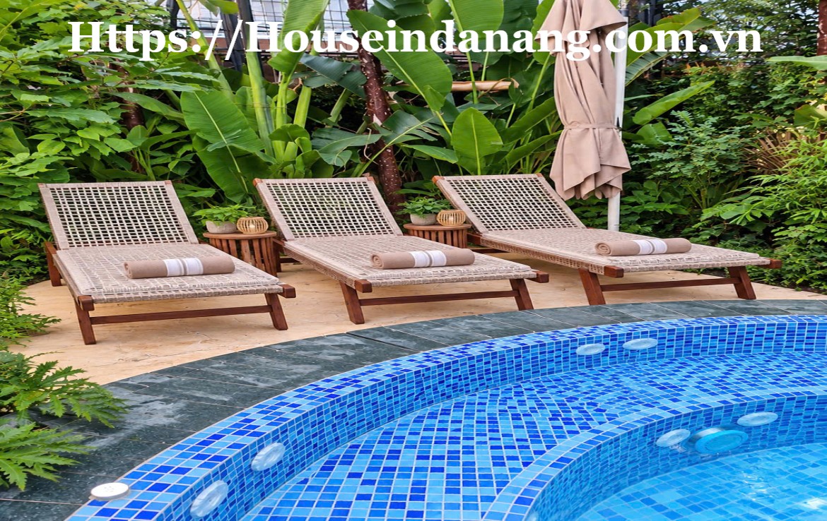 Luxury villa for rent Danang near My Khe beach, in Vietnam, Western design 2