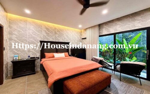 Luxury villas for rent Danang near My Khe beach, in Vietnam, in the beachside
