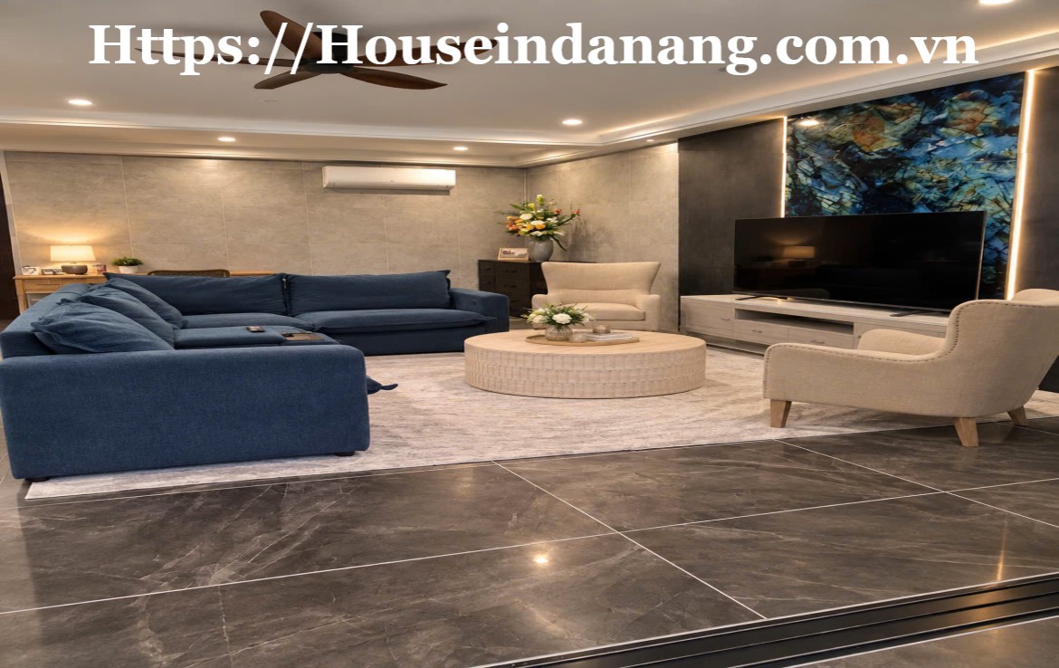 Luxury villa for rent Danang near My Khe beach, in Vietnam, Western design