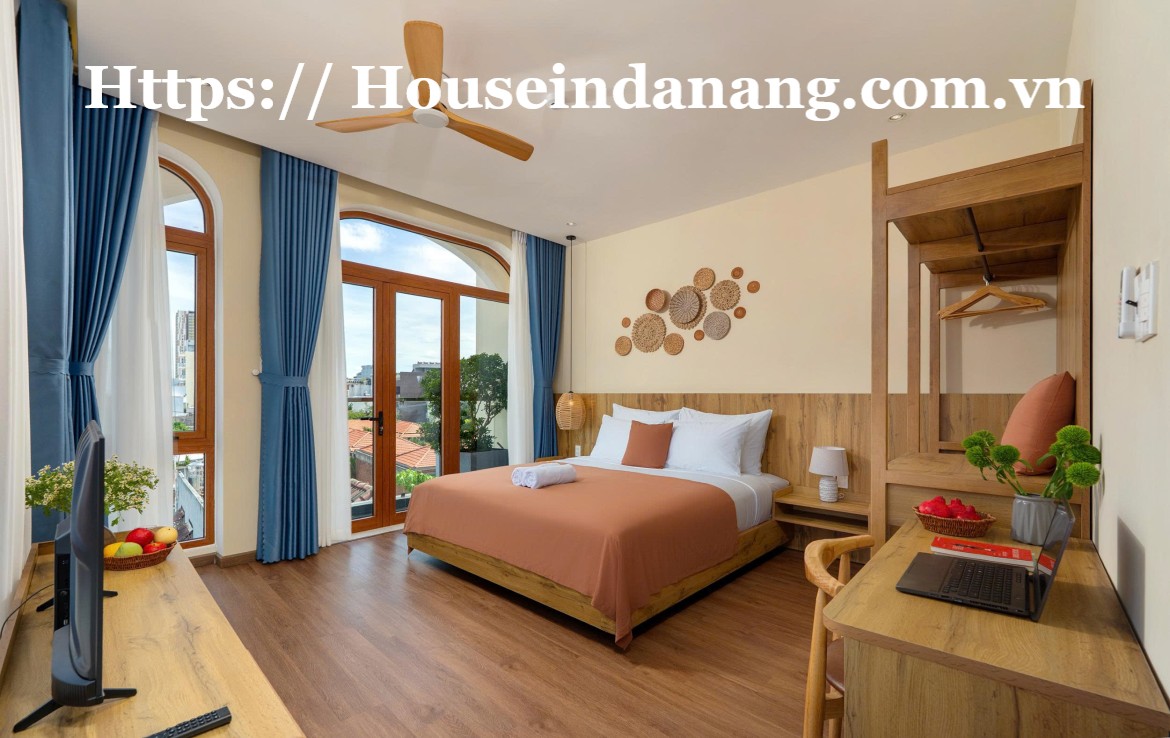 Luxurious house for rent Danang, near My Khe beach, in Vietnam, walking to the beach