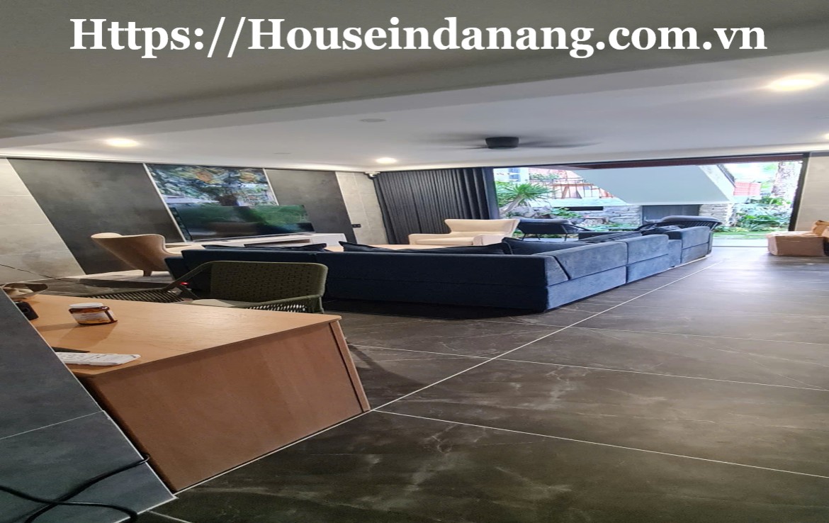 Luxury villa for rent Danang near My Khe beach, in Vietnam, Western design, in the beachside 3