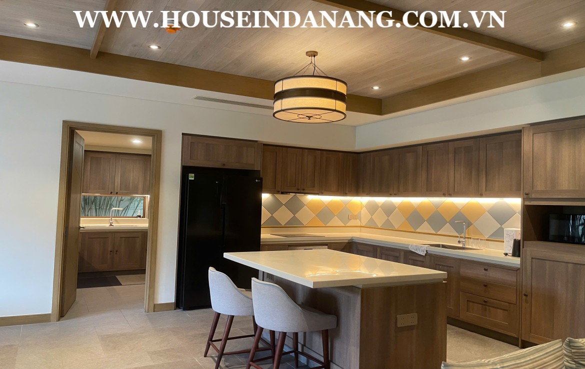 Fusion villas rental Danang in Fusion resort & villas, in Danang beachside, Vietnam, walking to the beach