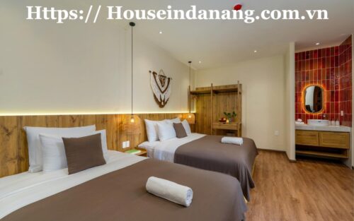 Luxurious house for rent Danang, near My Khe beach, in Vietnam, walking to the beach 9