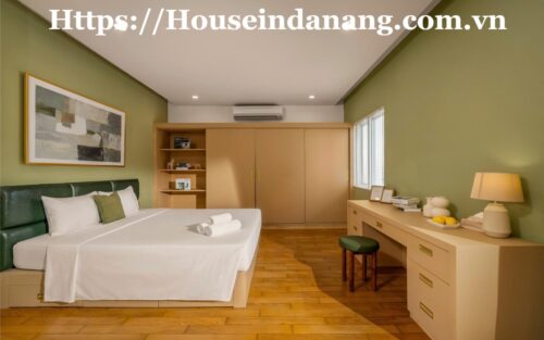Luxurious villa for rent Danang near My Khe beach bay, in Vietnam, walking to the beach, modern quality
