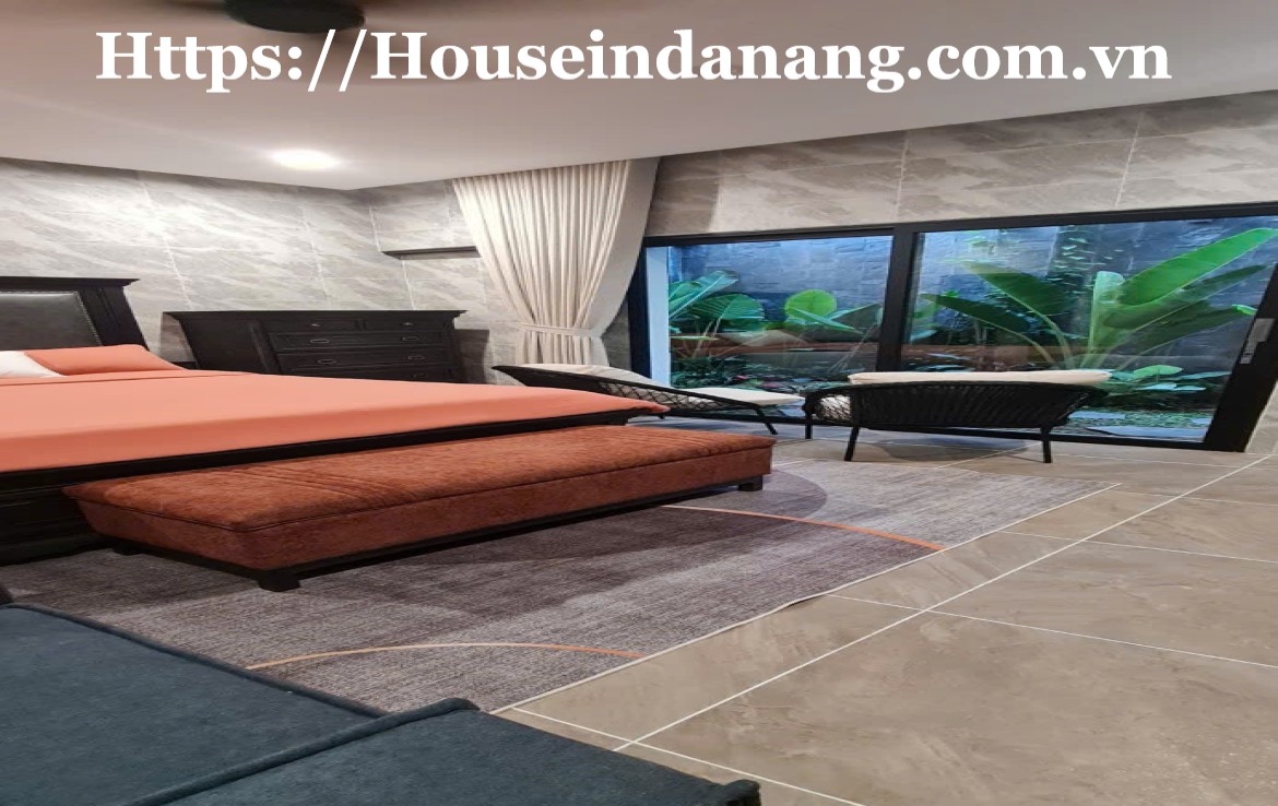 Luxury villa for rent Danang near My Khe beach, in Vietnam, Western design 6