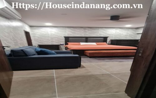 Luxury villa for rent Danang near My Khe beach, in Vietnam, Western design, in the beachside