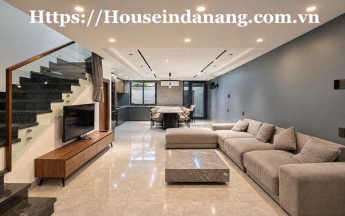 Luxurious house for rent Danang, in Vietnam, Ngu Hanh Son ward