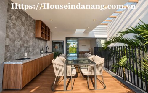 Luxurious house for rent Danang, in Vietnam, Ngu Hanh Son ward, modern style
