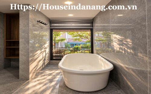 Luxurious house for rent Danang, in Vietnam, Ngu Hanh Son ward, walking to the beach 2