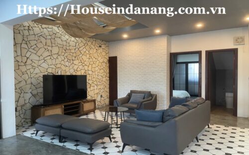 Nice house rental Danang in FPT residential area, in Vietnam, Ngu Hanh Son area, modern style 1