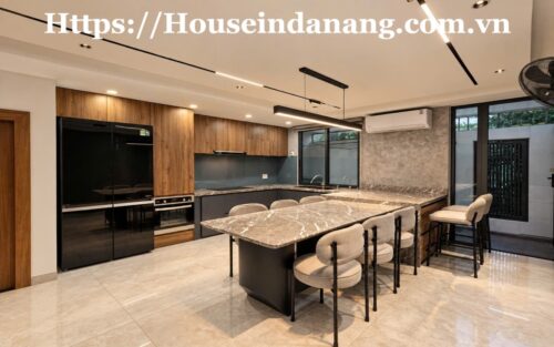 Luxurious house for rent Danang, in Vietnam, Ngu Hanh Son ward 4